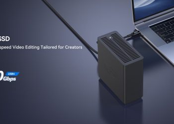 solution de stockage tout-flash 4 baies à 40 Gbps, idéale pour les créateurs de contenu et l’extension NAS