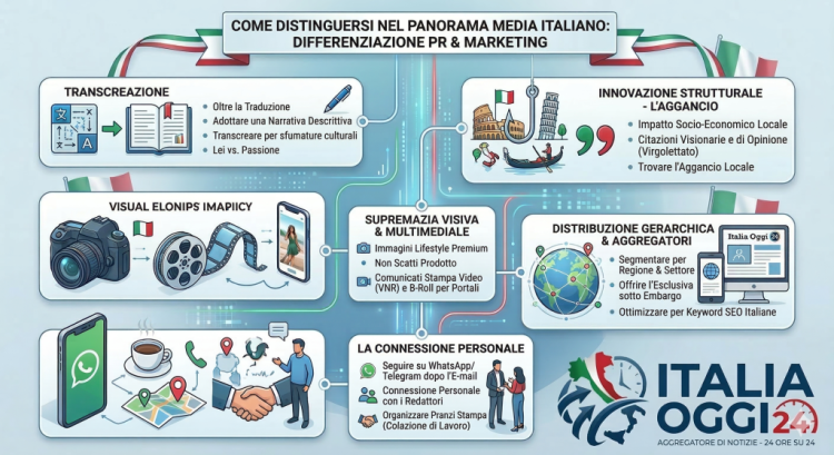 Differenziare la Scrittura e la Distribuzione dei Comunicati Stampa