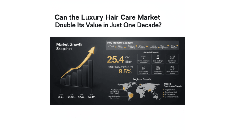 Luxury Hair Care Market Set to Hit 57.42B by 2035 Amid Global Tensions